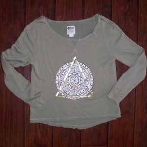 army green billabong sweater